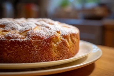 Delikater Apfelkuchen, zubereitet im Airfryer für perfekten Genuss.