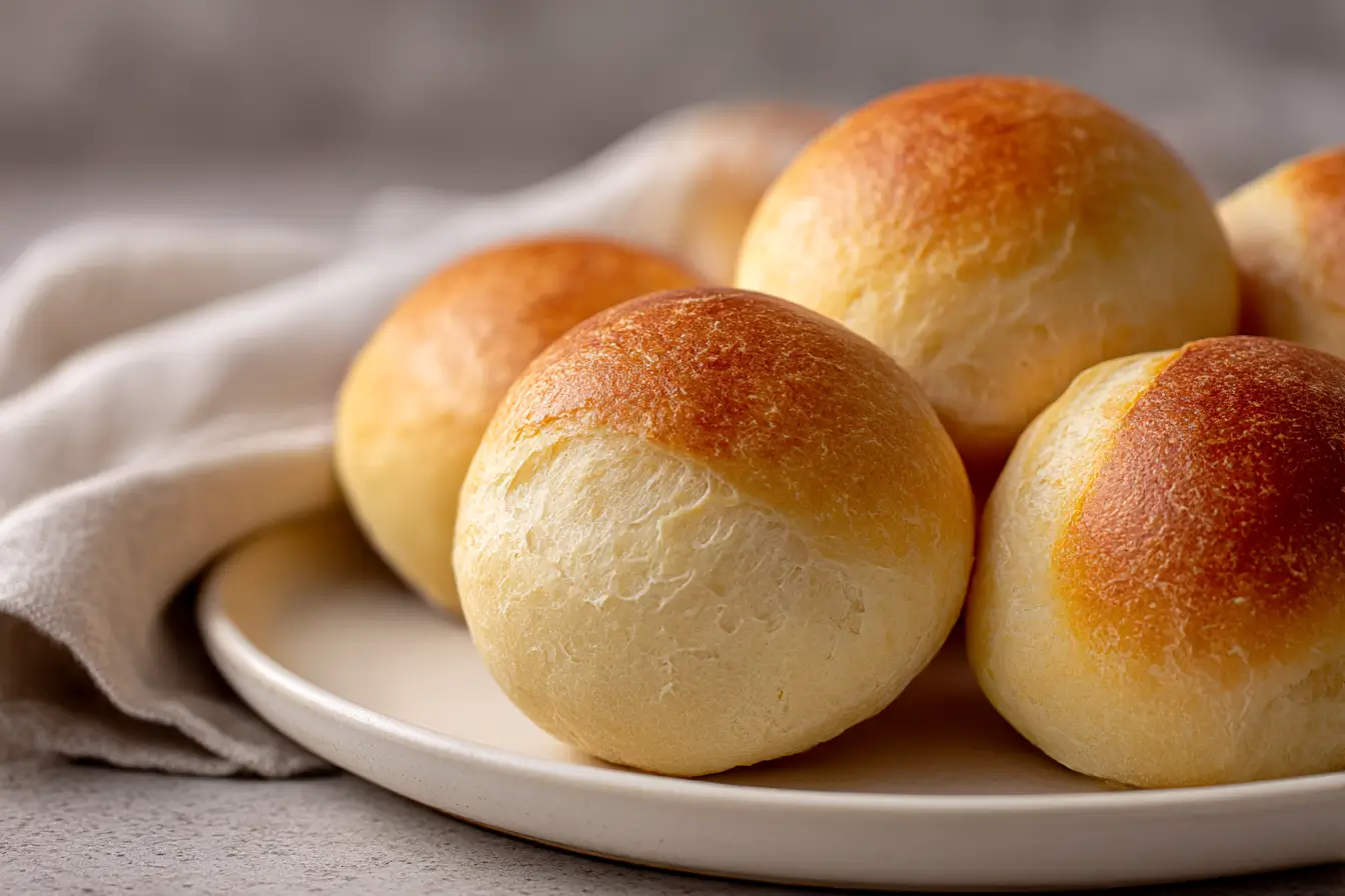 Knusprige Coppenrath Wiese Brötchen, perfekt zubereitet in der Heißluftfritteuse.