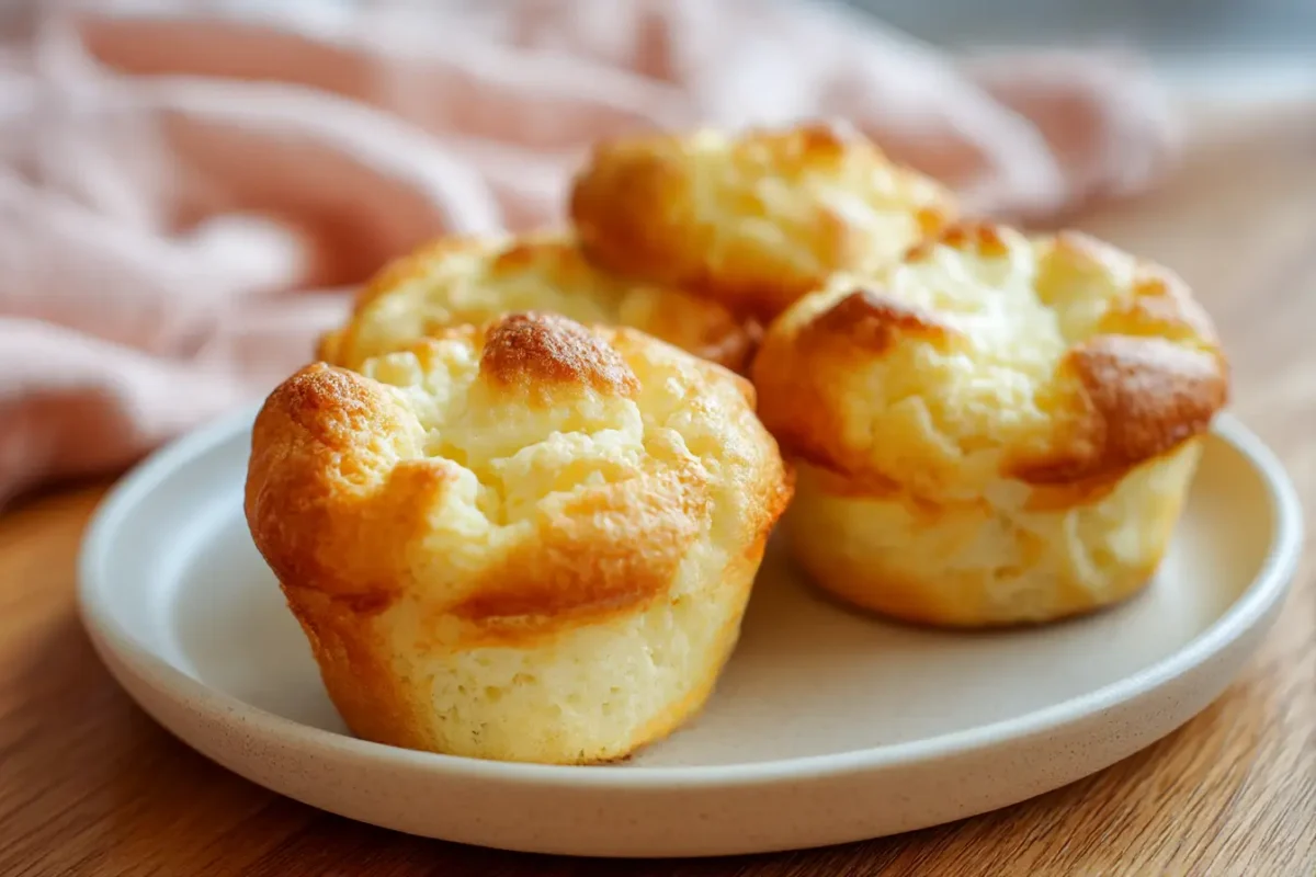 Leckere Käsekuchen-Muffins aus der Heißluftfritteuse, perfekt für jeden Anlass.