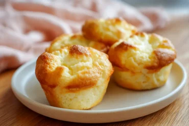 Leckere Käsekuchen-Muffins aus der Heißluftfritteuse, perfekt für jeden Anlass.