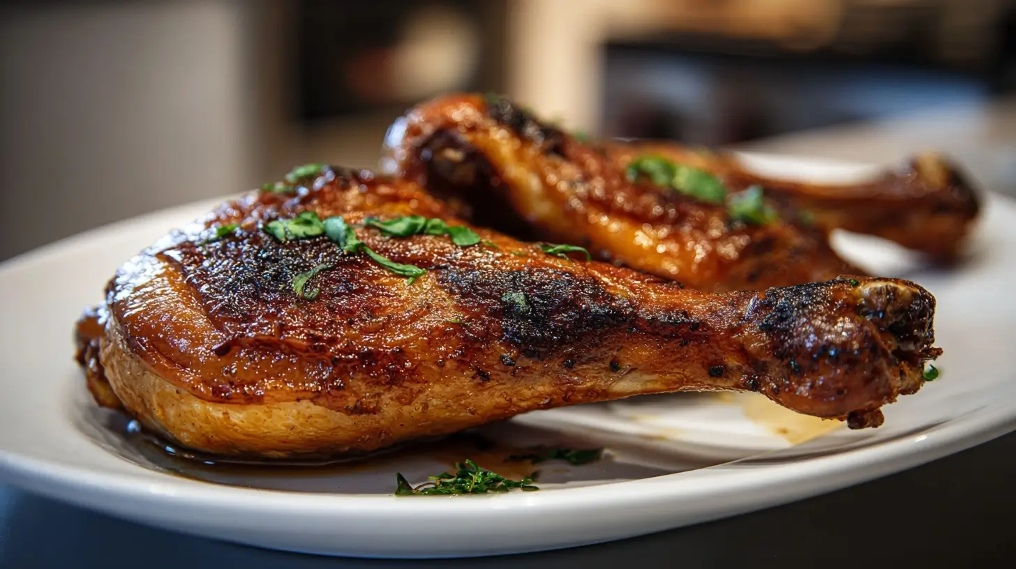 Gänsekeulen aus der Heißluftfritteuse