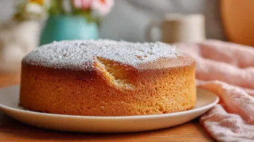 Leckerer Kuchen in der Heißluftfritteuse, perfekt für ein schnelles Dessert.