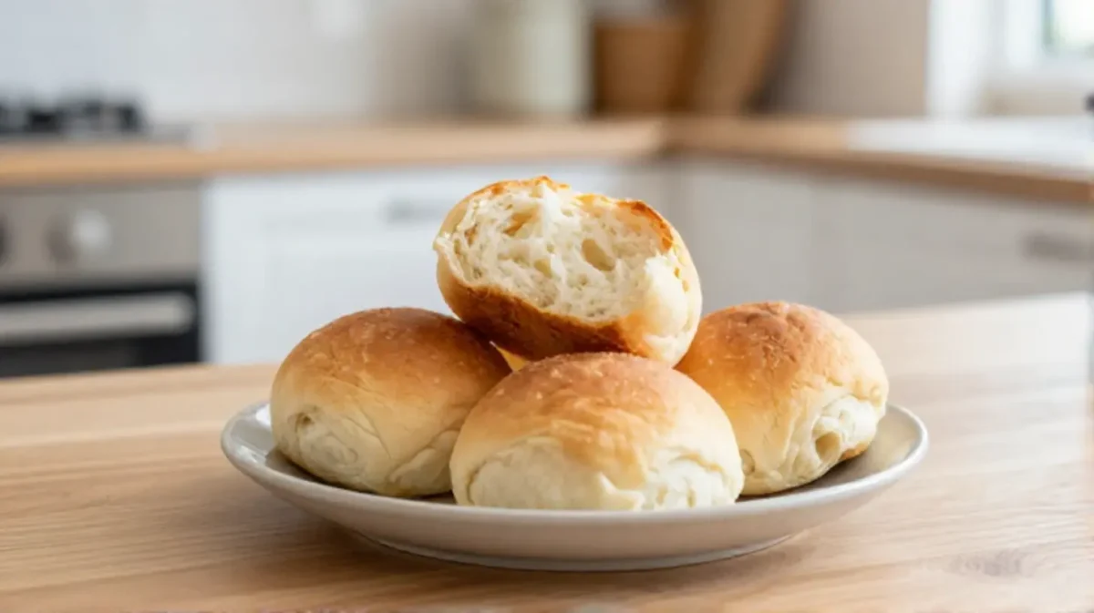 Knusprige und schnelle Brötchen im Airfryer, perfekt für ein spontanes Frühstück oder Brunch.