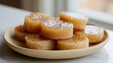 Leckere Mochi-Küchlein aus dem Airfryer, perfekt knusprig und weich.