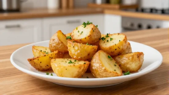 Knusprige Kartoffeln aus dem Airfryer – perfekt für jeden Anlass.